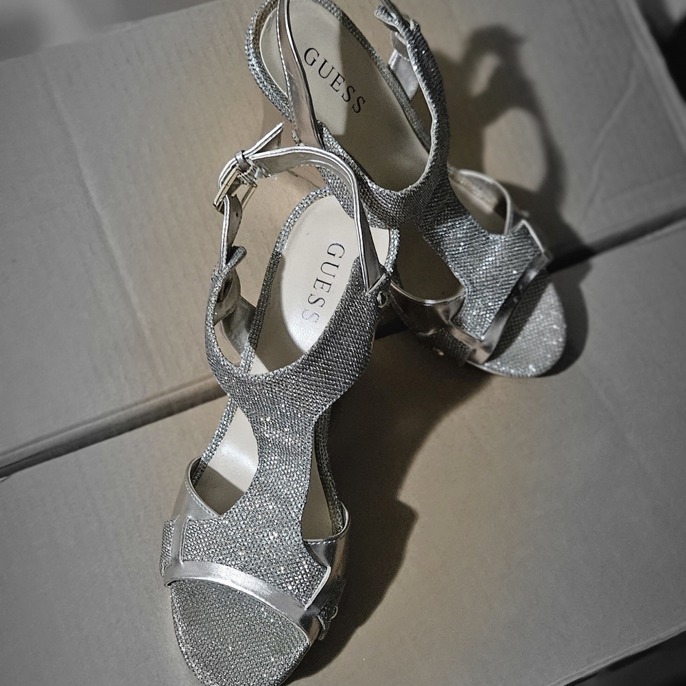 GUESS Silver Women's Sandals